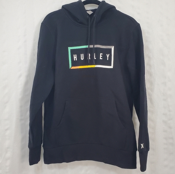 HURLEY Men’s Graphic Hoodie Size Medium - Picture 2 of 11